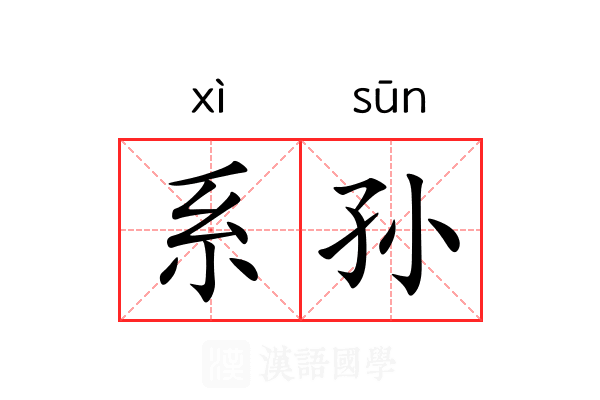 系孙
