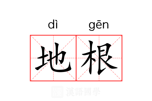 地根 地根