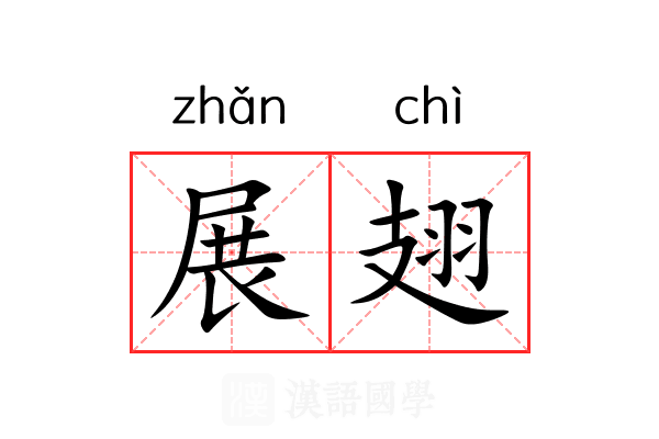 展翅 展翅
