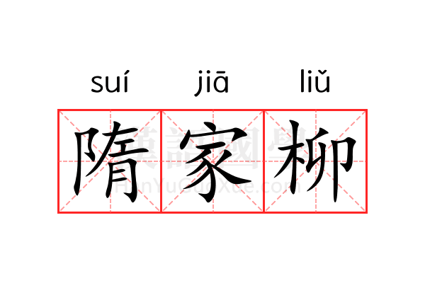 隋家柳