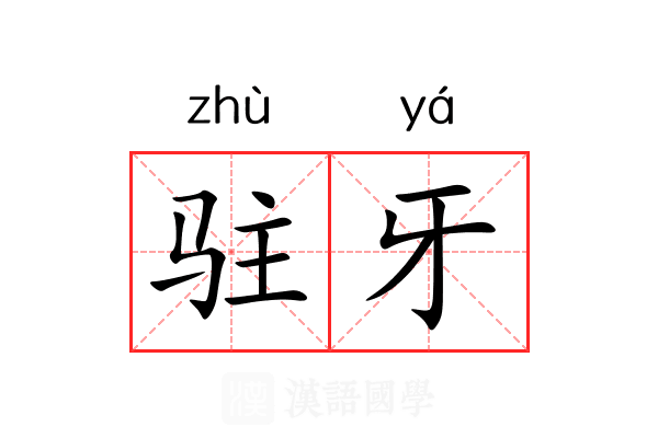 驻牙
