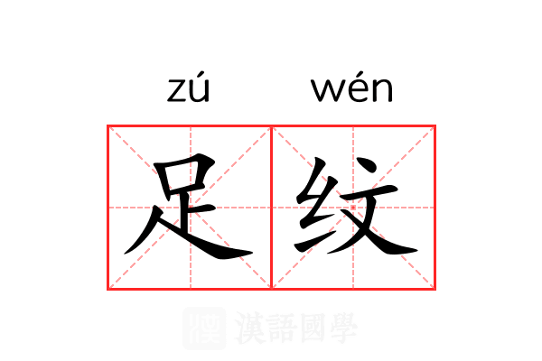 足纹 足纹