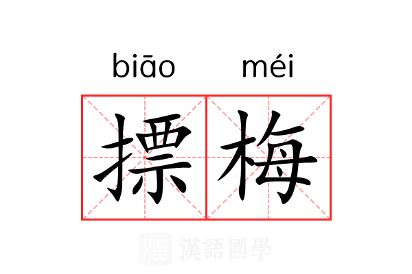 摽梅 摽梅