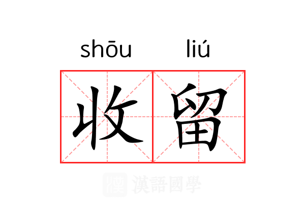 收留