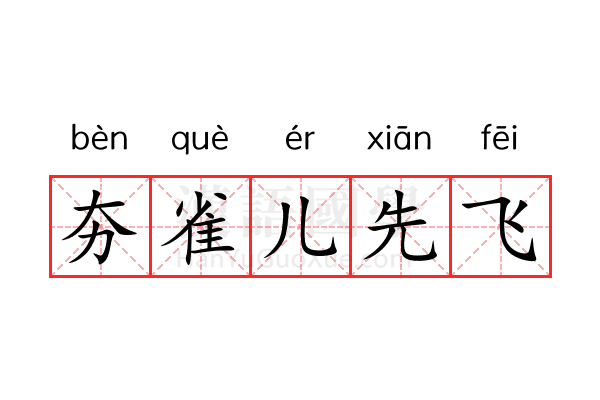 夯雀儿先飞 夯雀儿先飞