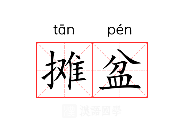 摊盆