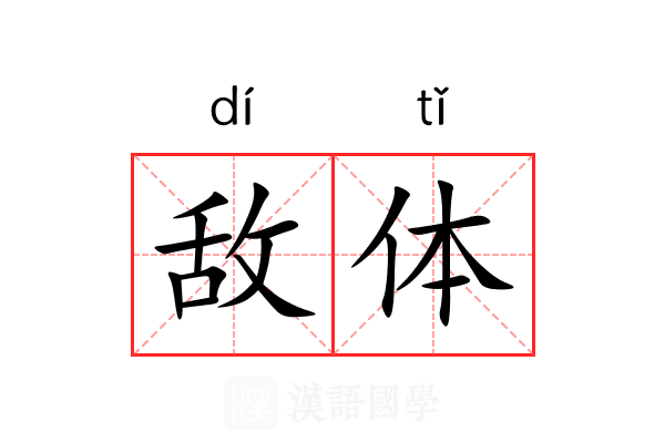 敌体 敌体
