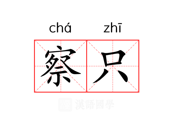 察只