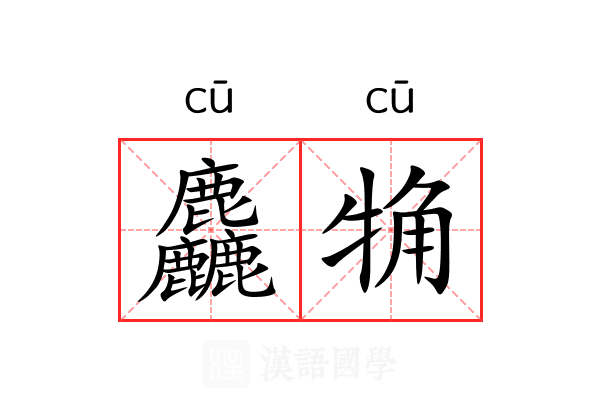 麤觕