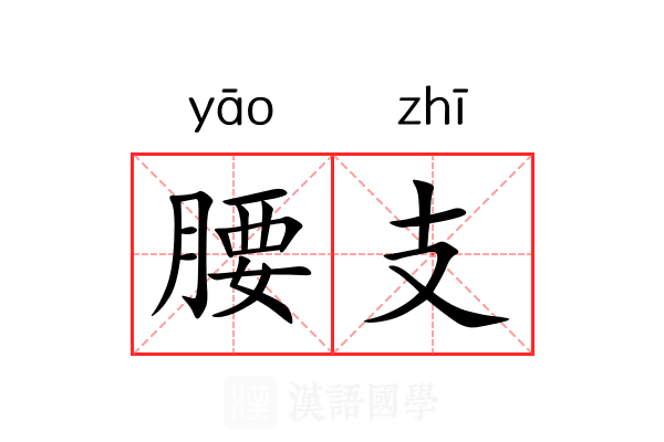 腰支 腰支