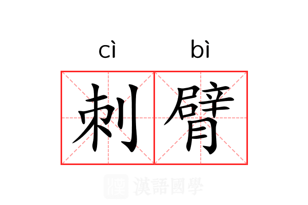 刺臂