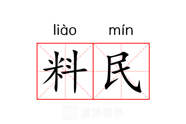 料民 料民