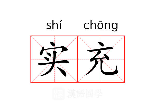 实充 实充