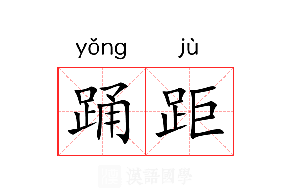 踊距