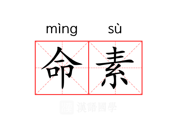 命素 命素
