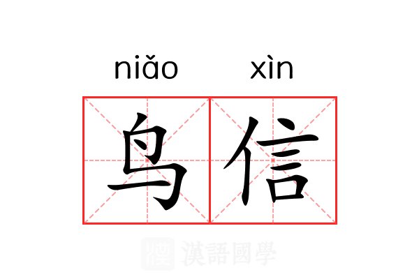 鸟信 鸟信