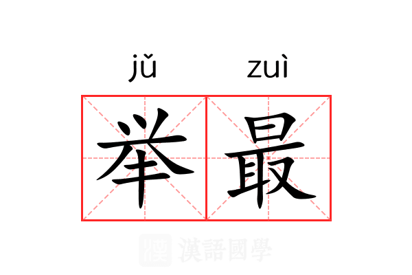 举最 举最