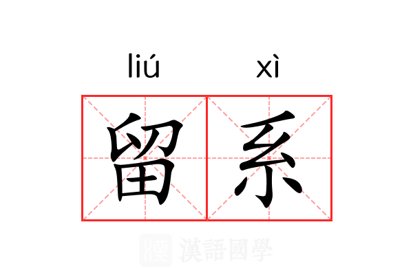 留系
