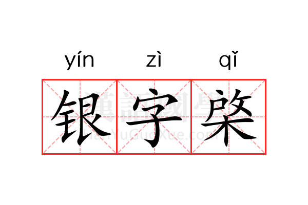 银字棨 银字棨