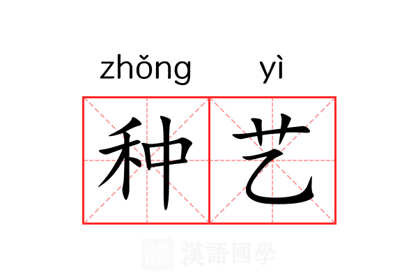 种艺