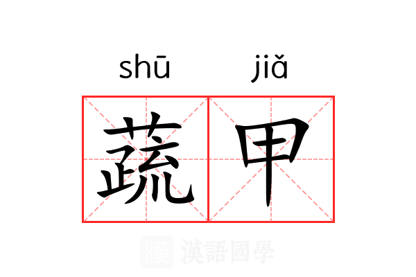 蔬甲 蔬甲