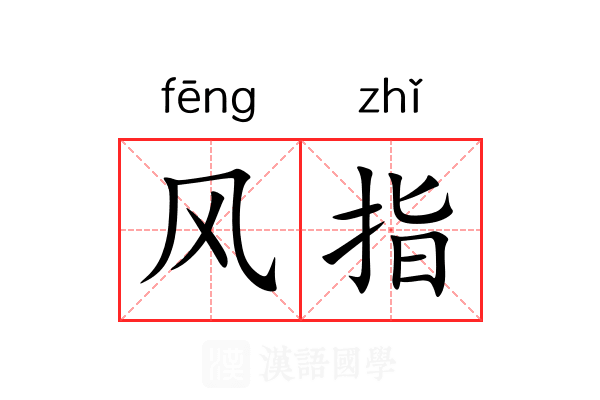 风指 风指