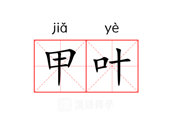 甲叶 甲叶