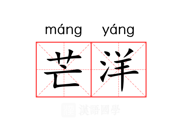 芒洋 芒洋