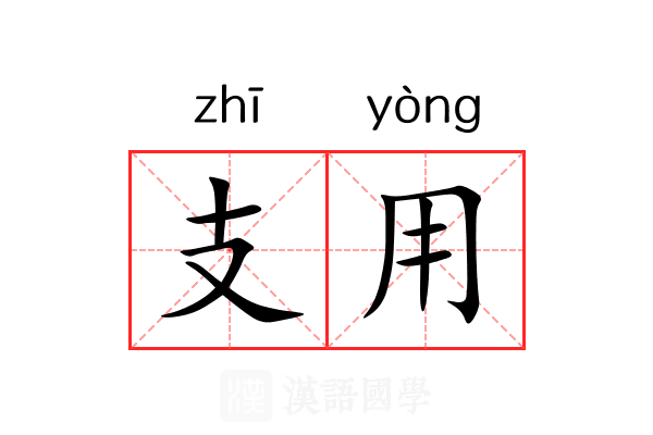 支用 支用