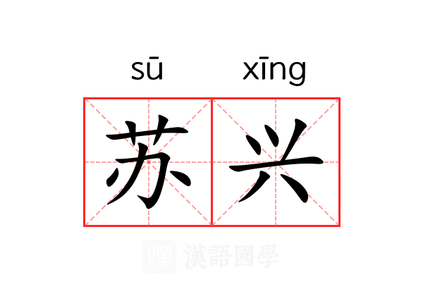 苏兴 苏兴