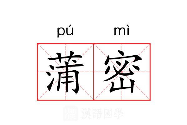 蒲密