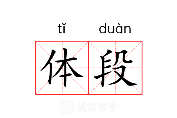 体段 体段