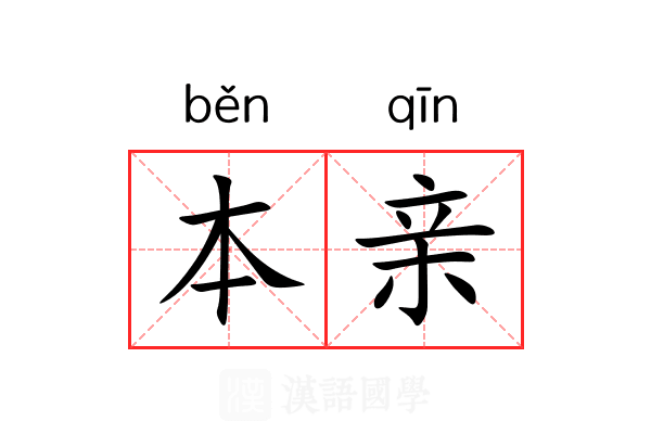本亲 本亲