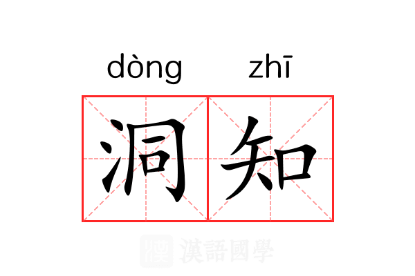 洞知 洞知