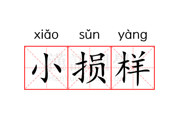 小损样 小损样
