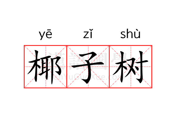 椰子树 椰子树