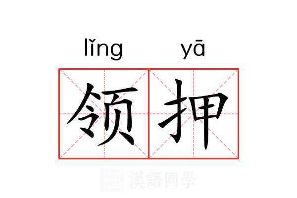 领押 领押