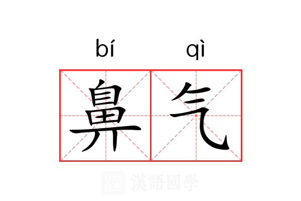 鼻气 鼻气