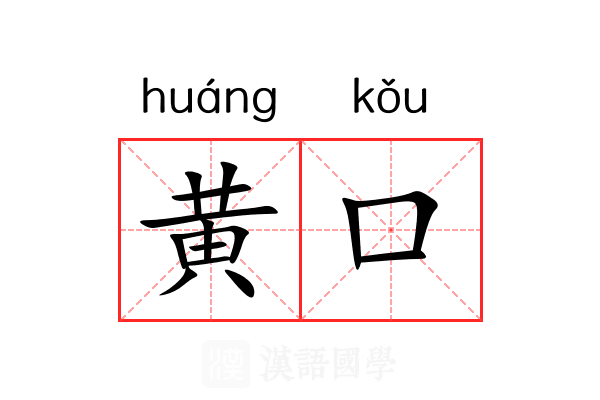 黄口 黄口