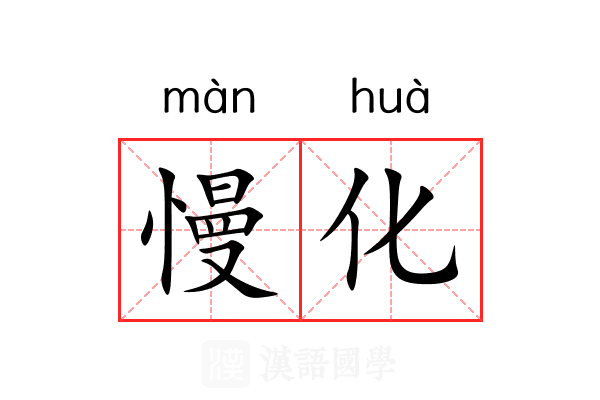 慢化