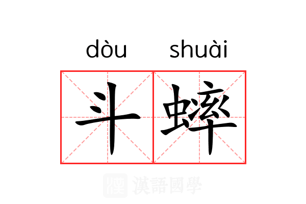 斗蟀 斗蟀