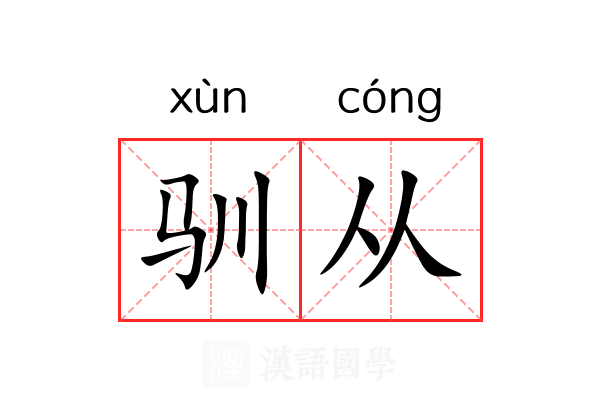 驯从 驯从