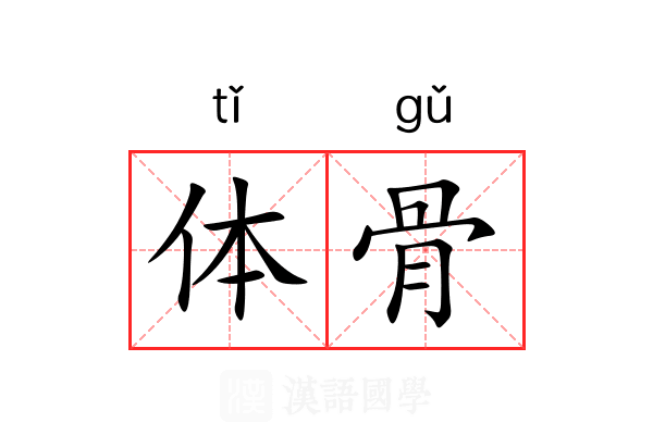 体骨 体骨