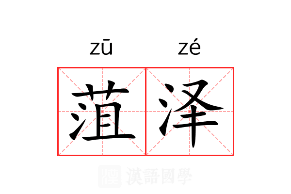 菹泽