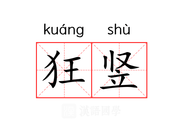 狂竖 狂竖