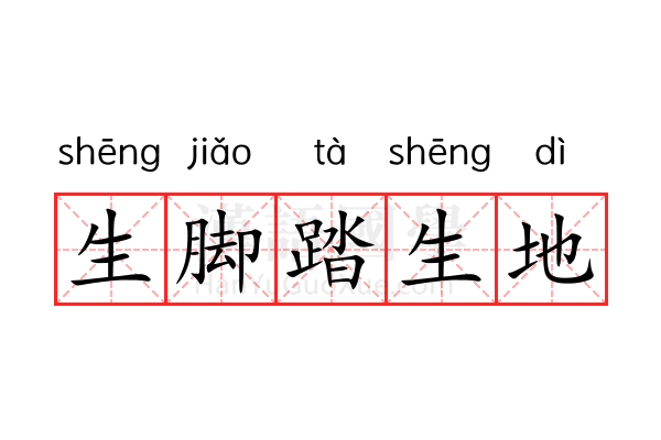 生脚踏生地 生脚踏生地