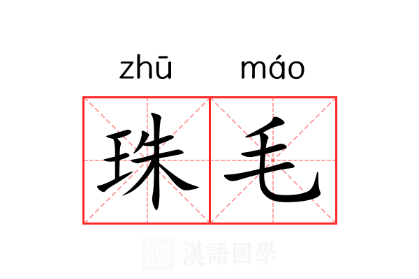 珠毛 珠毛