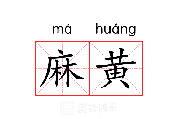 麻黄
