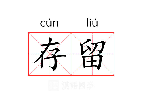 存留