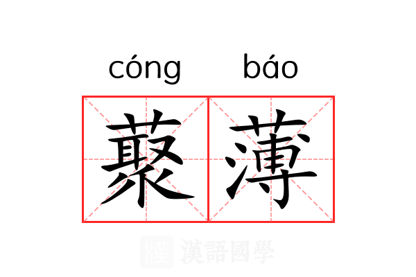 藂薄 藂薄